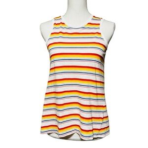 MARINE LAYER WOMEN’S COLORF STRIPED CASUAL TANK TOP SIZE XS